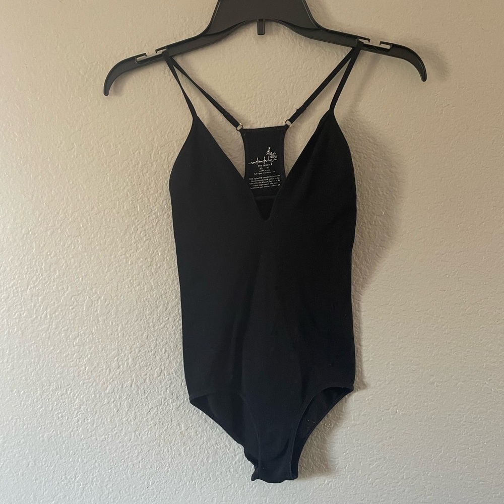 Black free people body suit